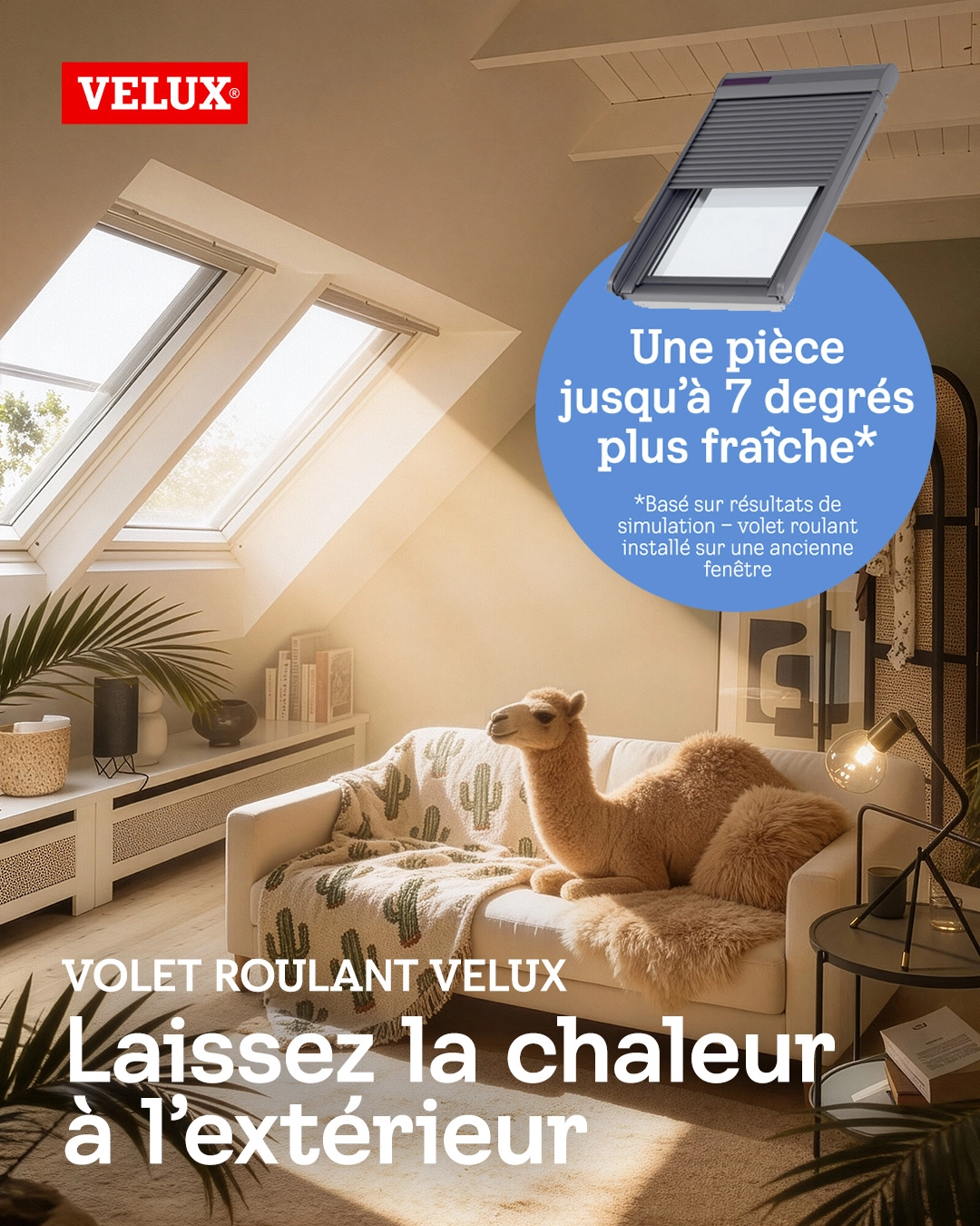 Volet roulant rigide VELUX