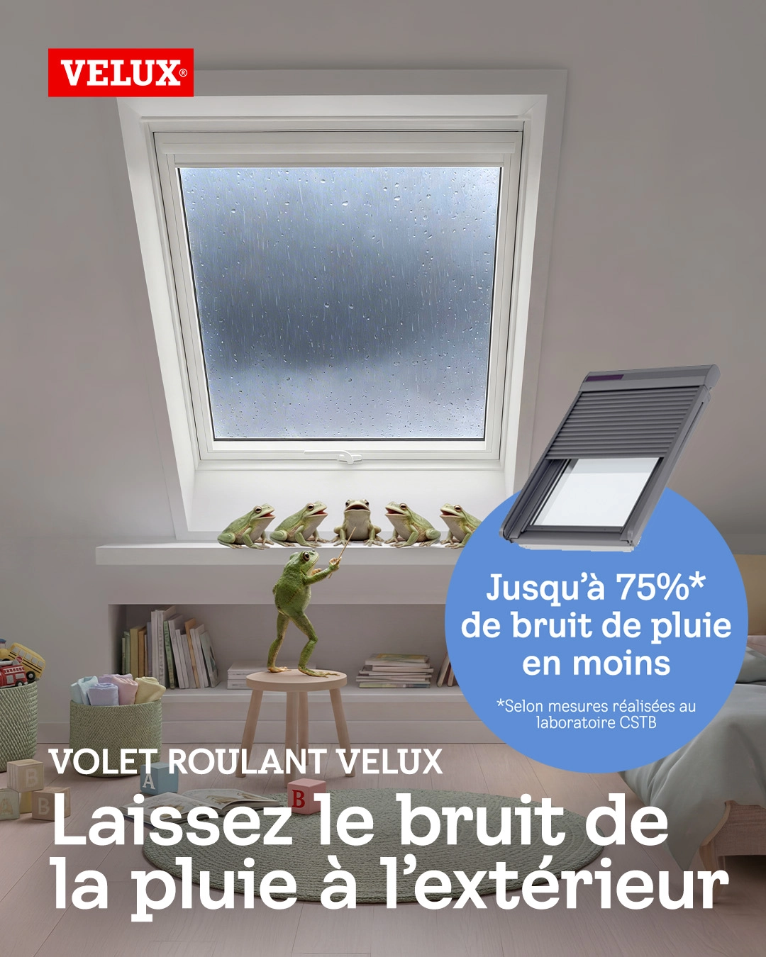Volet roulant rigide VELUX