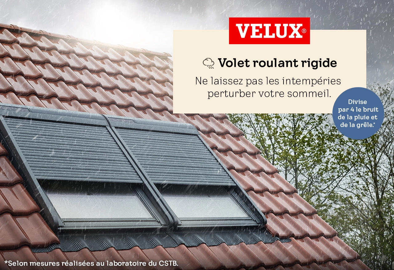 Volet roulant rigide VELUX
